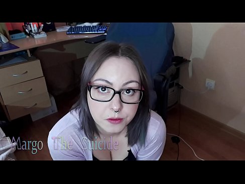 ❤️ Sexy Girl with Glasses Sucks Dildo Deeply on Camera ️ Hard porn at us ❌️❤