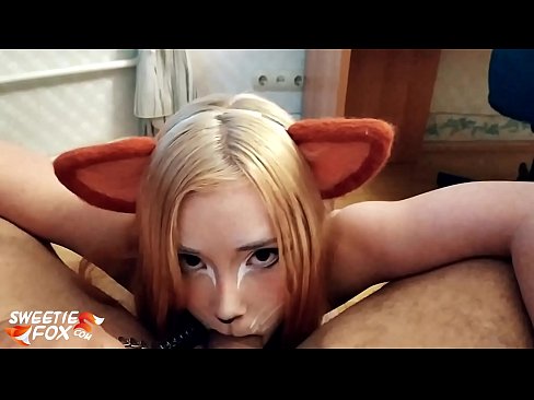 ❤️ Kitsune połyka kutasa i spermę w ustach ️ Hard porn at us ❌️❤